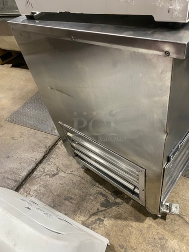 LATE MODEL! 2019 Cool Tech Commercial 2 Door Bar Back Cooler! With View Through Doors! All Stainless Steel! On Casters! Model: CMPH48GL SN: 025819 120V! Working When Removed! - Image 2 of 9