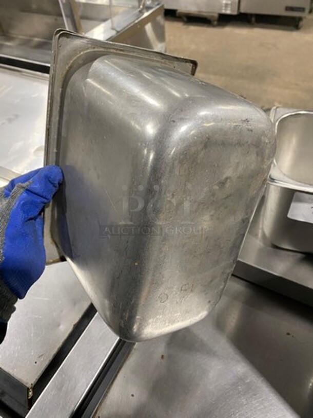 ALL ONE MONEY! Assorted Size Commercial Steam Table/ Prep Table Food Pans! All Stainless Steel! - Image 7 of 7