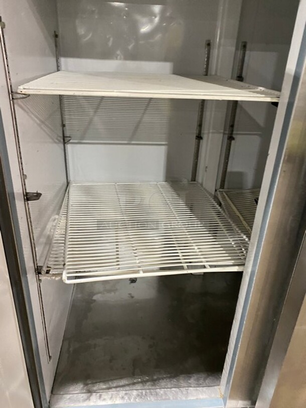 Artic Air Commercial 2 Door Reach In Refrigerator! All Stainless Steel! With Poly Coated Racks! 115V! Model: AR49E SN: 5030702! - Image 6 of 9