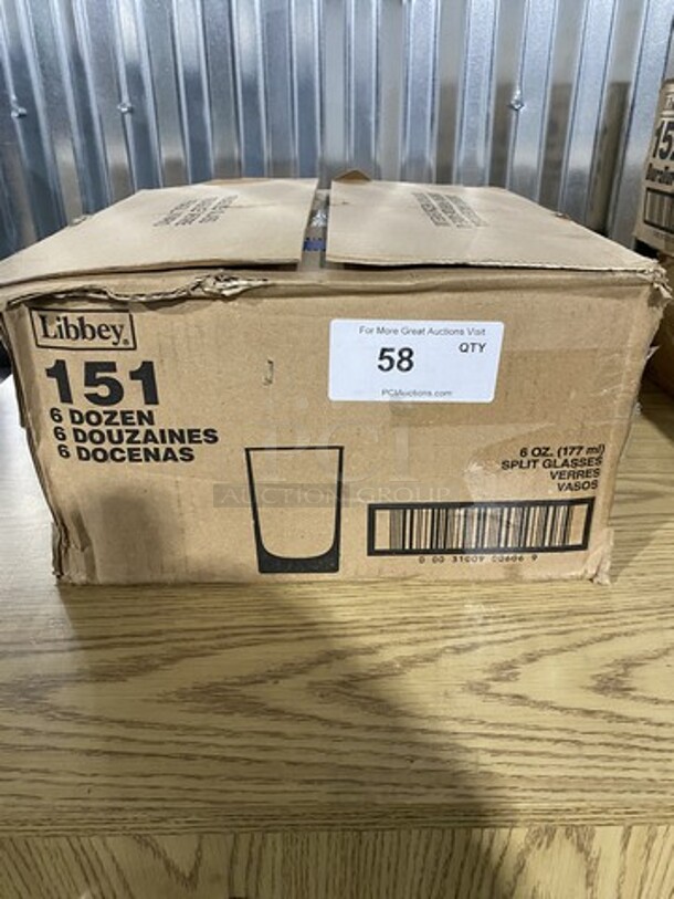 Libbey 6 Dozen Glass Cups! - Image 1 of 6