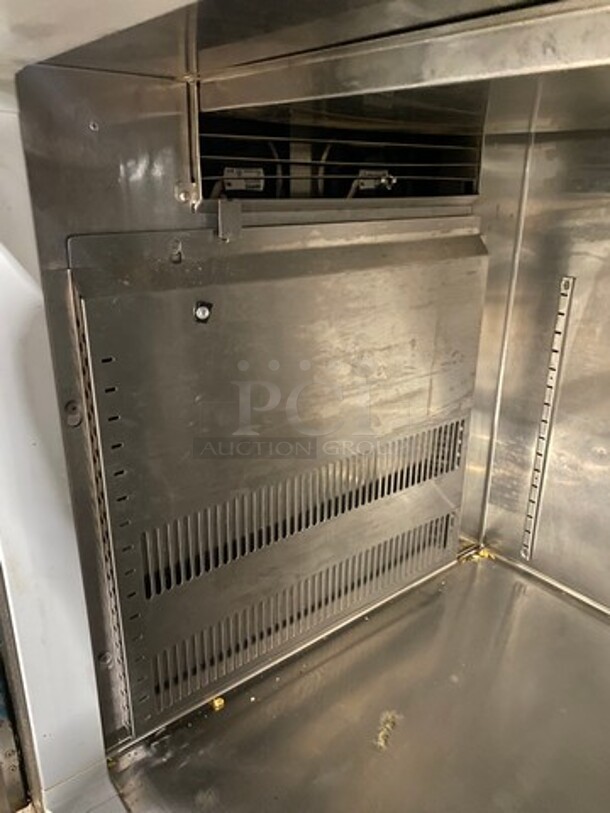 Hoshizaki Commercial 2 Door Lowboy/Worktop Freezer! With Back Splash! All Stainless Steel! On Casters! Model: HWF68A SN: C50028G 115V 60HZ 1 Phase - Image 6 of 8