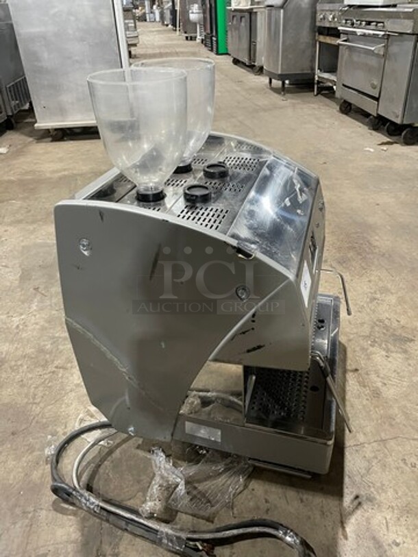 CMA Italy Commercial Countertop Espresso Machine! With Dual Coffee Bean Grinder! All Stainless Steel! Model: AK2AA SN:360152 220/230V - Image 2 of 9