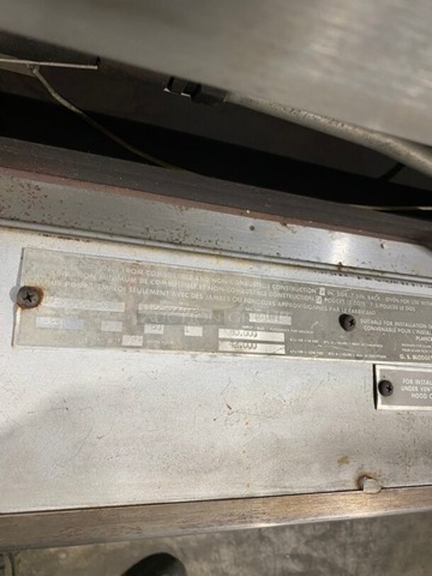 WOW! Blodgett Electric Powered Single Deck Pizza/Baking Oven! All Stainless Steel! On Legs! Model: 1048DD/AA-S SN: 112296QC092A 120V 60HZ 1 Phase - Image 8 of 10