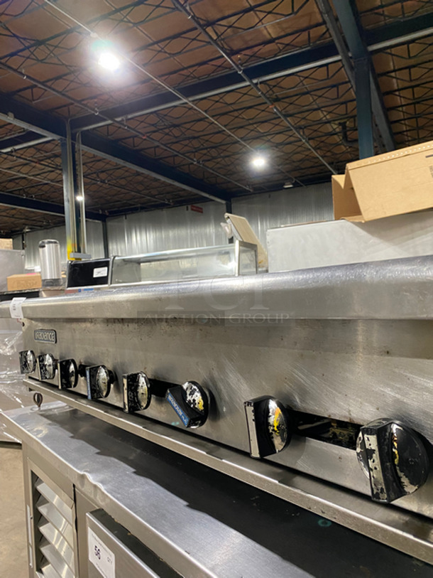 Radiance Commercial Countertop Natural Gas Powered Char Broiler Grill! 8 Burners! Stainless Steel Body! On Small Legs! - Image 7 of 8
