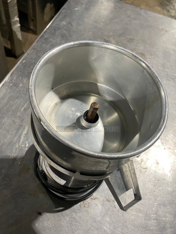 LATE MODEL! 2018 Skyfood Commercial Countertop Citrus Juicer! Stainless Steel Body! Model: EX SN: 175382001291 110V - Image 2 of 5