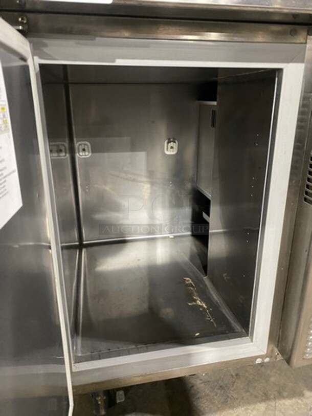 Electrolux Commercial 3 Door Lowboy/ Worktop Blast Chiller! With Black Splash! All Stainless Steel! On Casters! - Image 5 of 9