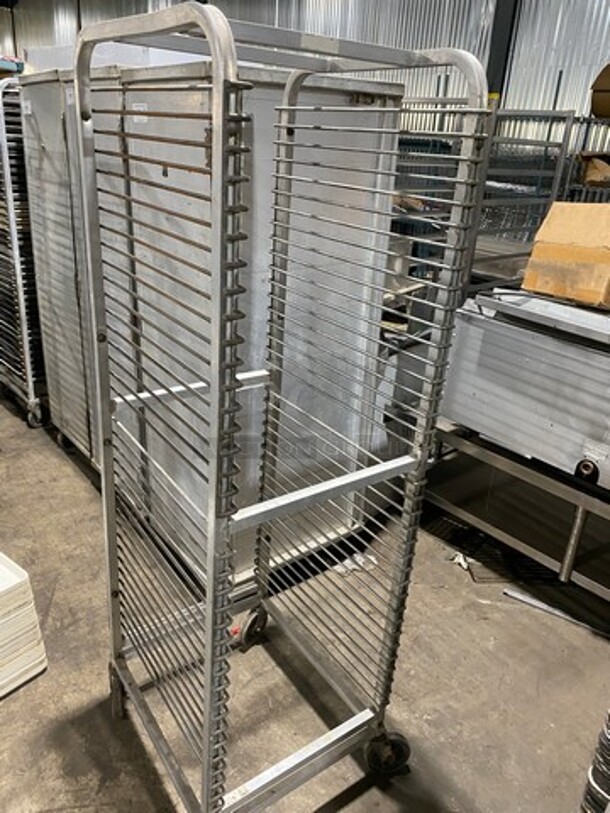 Metal Commercial Pan Transport Rack! On Casters! - Image 3 of 7