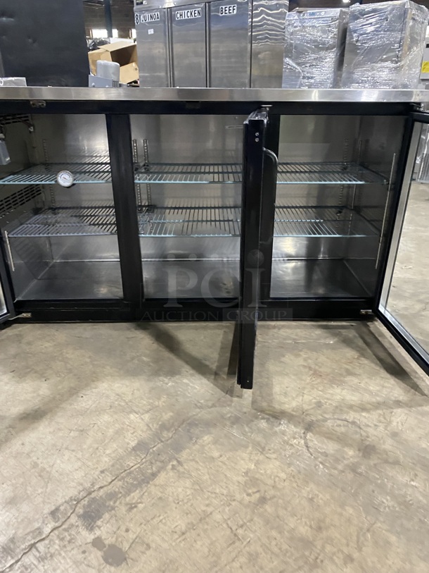 Avantco Refrigerated Bar Back Cooler Merchandiser! Model 178UBB2472G Serial 9133150037! 115 Volts, 1 Phase. 
 - Image 5 of 8