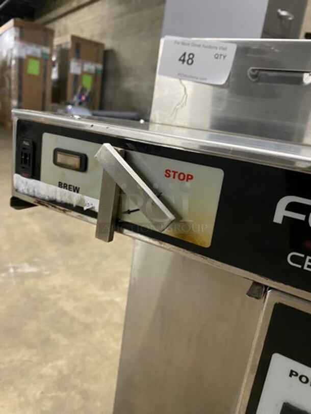 Fetco Commercial Countertop Dual Side Coffee Brewer! All Stainless Steel! Model: CBS52H15 SN: 11353502A 120/208/240V 3 Phase - Image 8 of 9