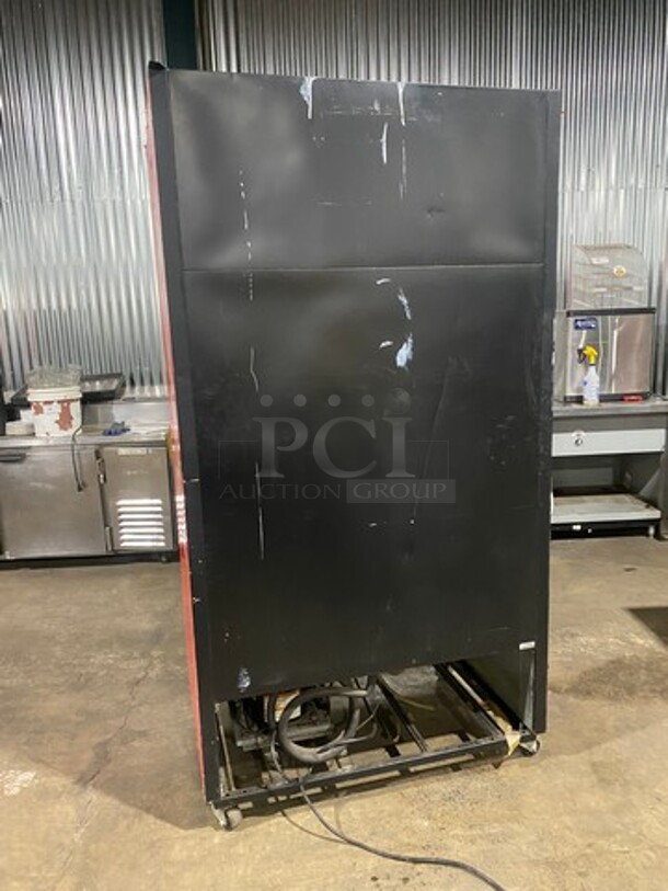 True Commercial 2 Door Reach In Refrigerator Merchandiser! With View Through Sliding Doors! With Poly Coated Racks! Model: GDM37 SN: 5136981 115V 60HZ 1 Phase - Image 4 of 9