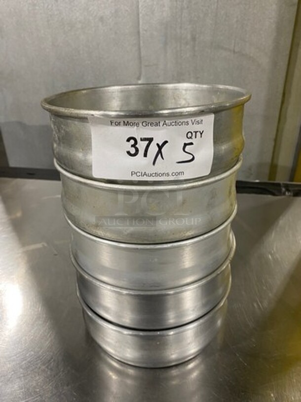 Round Baking Pans! 5x Your Bid! - Image 1 of 5