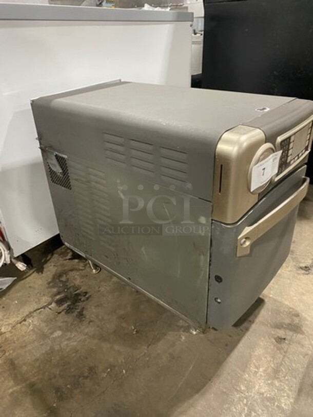 LATE MODEL! 2015 Turbo Chef Commercial Countertop Rapid Cook Oven! On Small Legs! Model: NGO SN: NGOD19239 208/240V 60HZ 1 Phase - Image 2 of 8