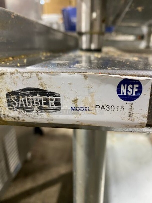 LATE MODEL! 2018 Globe Commercial Countertop Gas Powered 2 Burner Hot Plate Range! All Stainless Steel! On Equipment Stand! With Storage Space Underneath! On Legs! Model: GHP12G! Working When Removed! - Image 10 of 12