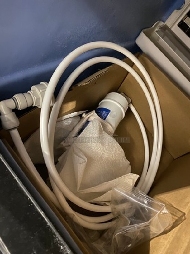 LATE MODEL! 2020 Coldline Commercial Undercounter Ice Maker Machine! All Stainless Steel! On Legs! WORKING WHEN REMOVED! Model: ICE120 115V - Image 7 of 10