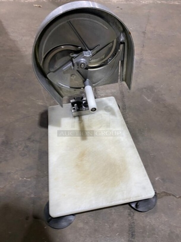 Nemco Commercial Vegetable Slicer/ Cutter Attachment! On Commercial Cutting Board! - Image 4 of 9