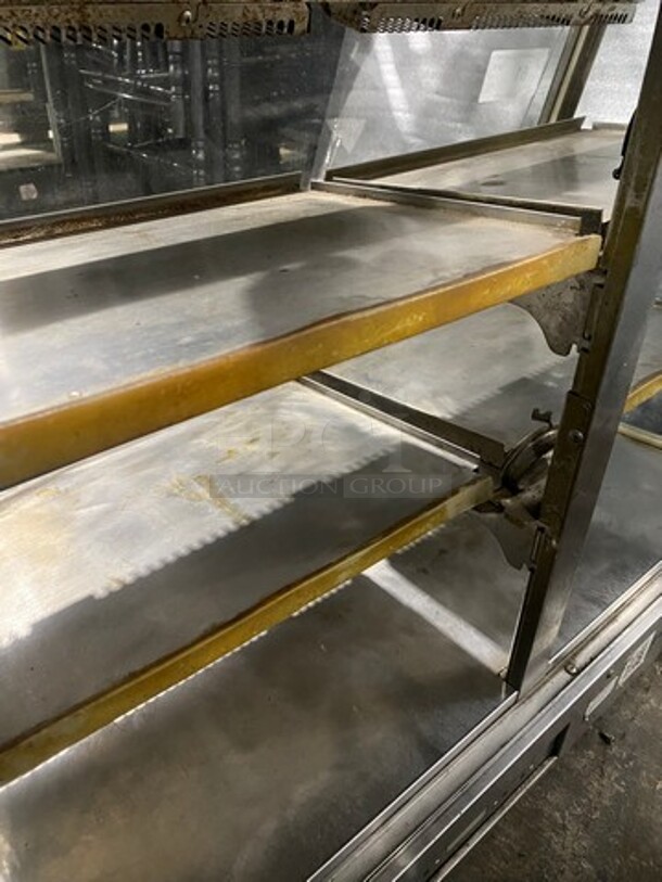 Vendo Commercial Countertop Food Warming Display Case! All Stainless Steel! Model: HFD000006 SN: 1448257 115V 60HZ 1 Phase - Image 9 of 9