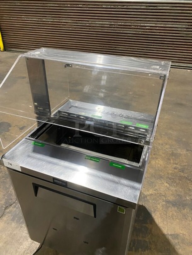 Turbo Air Commercial Single Door Reach In Freezer! All Stainless Steel! On Legs! Model: M3F241 SN: KMS29B2069 115V 60HZ 1 Phase - Image 10 of 10