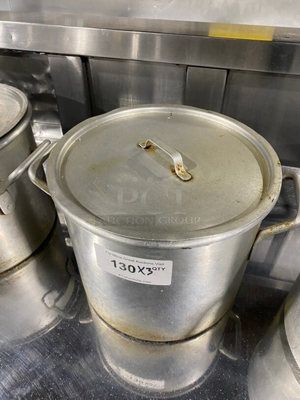 Dura-Ware Stainless Steel 20Qt Stock Pot! 3x Your Bid! - Image 7 of 7