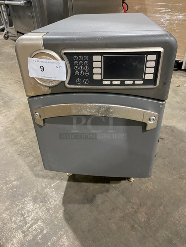 LATE MODEL! 2017 Turbo Chef Commercial Countertop Rapid Cook Oven! On Small Legs! Model: NGO SN: NGOD34477 208/240V 60HZ 1 Phase - Image 1 of 8