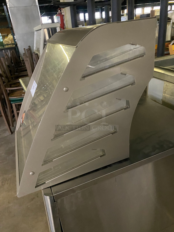 Nemco Countertop Dry Display Case! With Clear Poly Tray Racks! Model: 6490-SUBA - Image 3 of 6
