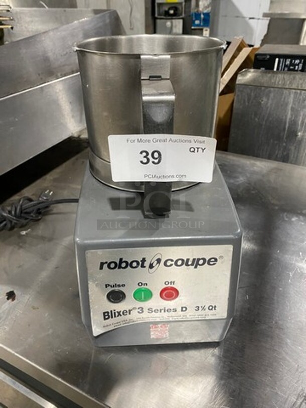 Robot Coupe Commercial Countertop Food Processor/Chopper Machine! All Stainless Steel! - Image 1 of 8