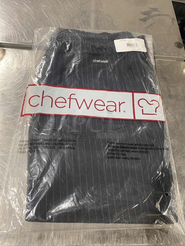  CHEFWEAR Chef Pants! SIZE:S (6x) YOUR BID! - Image 2 of 3