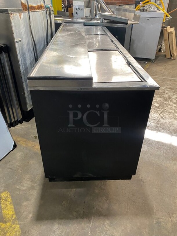 True Commercial Under The Counter Beer Bottle Cooler! With 3 Stainless Steel Sliding Top Doors! Model TD9538 Serial 6559560! 115V 1Phase! - Image 2 of 7