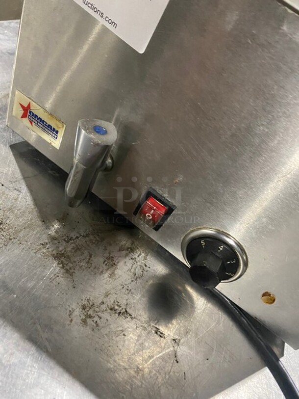 LATE MODEL! 2017 Omcan Commercial Countertop Single Bay Bain Marie/ Steam Table! All Stainless Steel! Model: ZCK165AT4 SN: 5256060303 110V 60HZ 1 Phase - Image 7 of 8