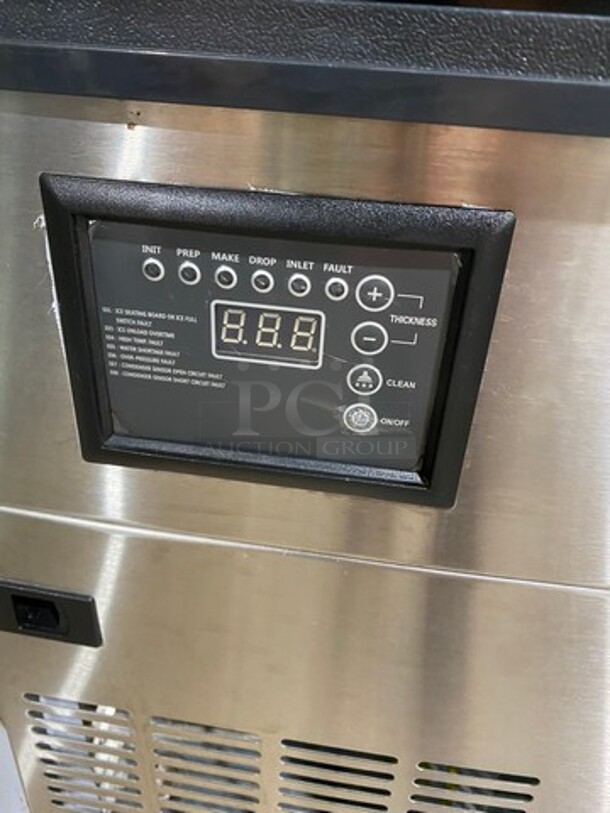 Coldline Commercial Undercounter Ice Maker Machine! All Stainless Steel! With Legs! Model: ICE280 115V - Image 7 of 9