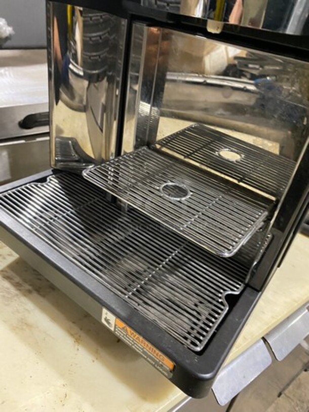 BEAUTIFUL! Bunn Commercial Countertop Automatic Espresso Machine! Touch Screen Settings! With 2 Coffee Bean Hopper! Stainless Steel Body! Model: SURETAMPAUTO SN: 1SPR003485 208V 60HZ 1 Phase - Image 6 of 12