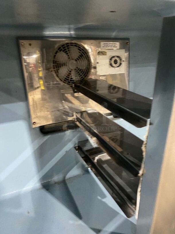 Delfield Manitowoc Commercial 2 Door Lowboy/Worktop Cooler! All Stainless Steel! Model: UC4048STAR SN:1407152002038 115V 1PH - Image 6 of 8