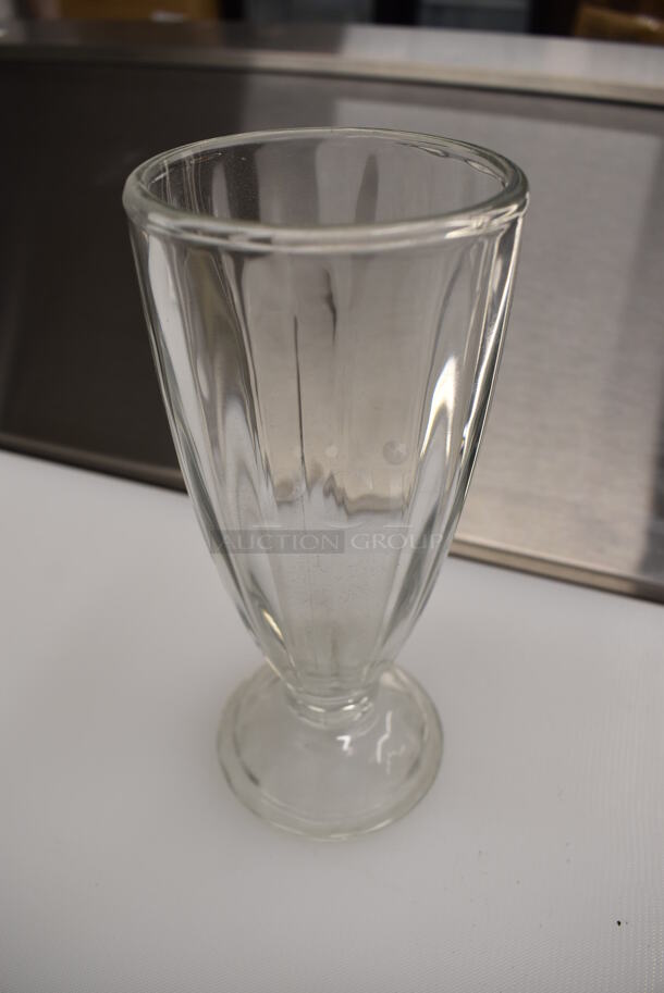5 Footed Sundae Glasses. 3x3x7.5. 5 Times Your Bid! - Image 1 of 4