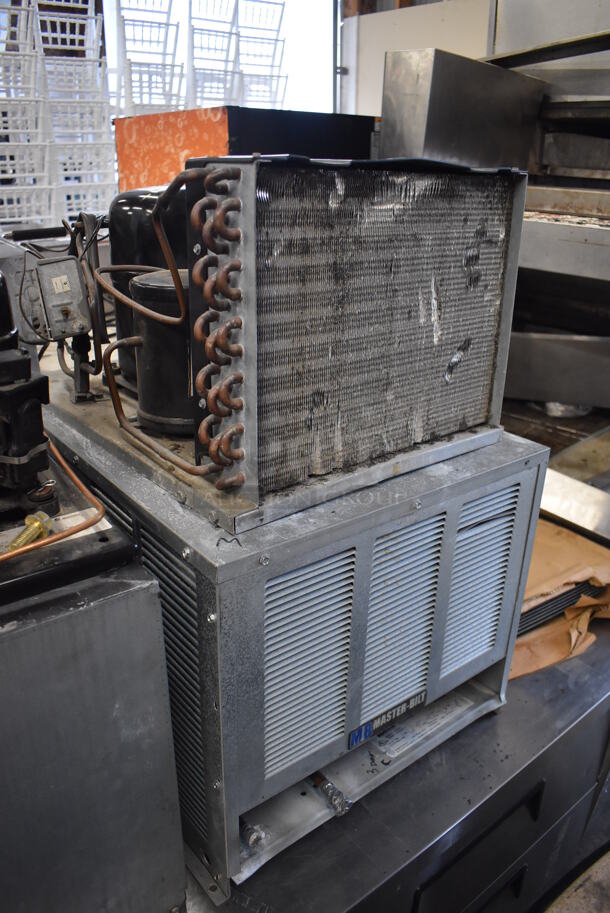 ALL ONE MONEY! Lot of Tecumseh AJ801ET-446-P2 Compressor and Metal Condenser. 208-230 Volts, 1 Phase. 26x20x32 - Image 1 of 4