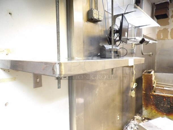 Stainless Steel Shelf 
3'10.5"x1'10.25" - Image 2 of 3