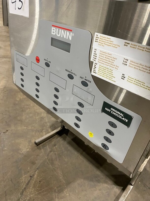 Bunn Stainless Steel Commercial Countertop Cappuccino Machine! MODEL IMIX-5 SN: IMIX045617 120/208-240V 1PH - Image 5 of 8