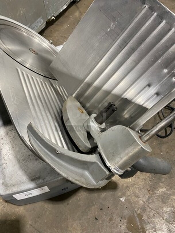 Hobart Commercial Countertop Deli/Meat Slicer! All Stainless Steel! Model: 2712 SN: 561207821! 120V 1Phase! - Image 6 of 9