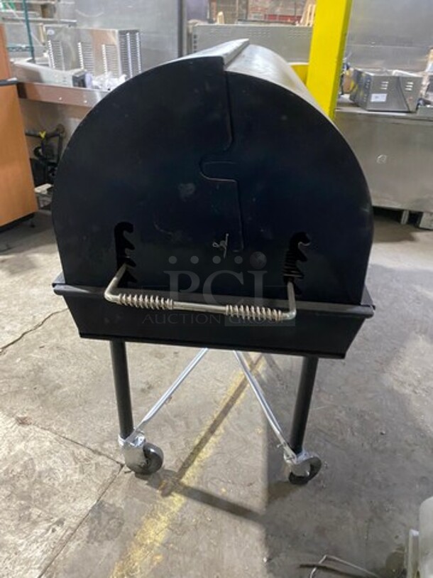 WOW! Belson Porta Grill LP Powered BBQ Grill! On Casters! Model: PG2460II SN: 4459 - Image 2 of 8