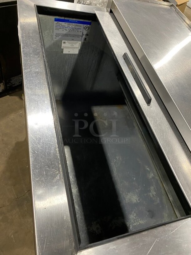 Beverage Air Commercial Underbar Glass Froster! With Sliding Door Access! 115V 1 Phase! Model: GF34L! 
 - Image 5 of 8