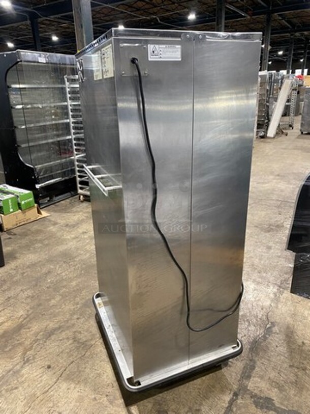 SWEET! FWE Single Door Electric Powered Food Warming Cabinet! Solid Stainless Steel! On Casters! Model: TST16CHP SN: 133820301 120V - Image 4 of 8
