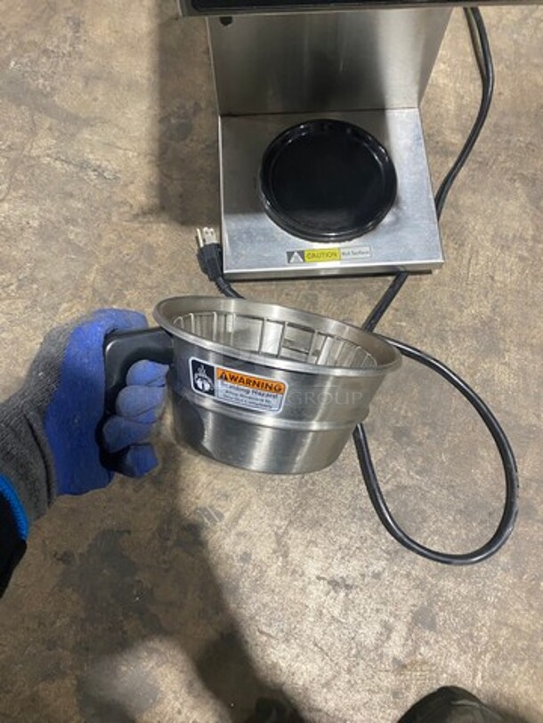 Curtis Commercial Countertop Coffee Brewing Machine! With Hot Water Line! 3 Coffee Pot Warmer! Stainless Steel Body! Gold Cup Series! Model: ALP3GT63A000 SN: 14452996 120V 60HZ 1 Phase - Image 5 of 9