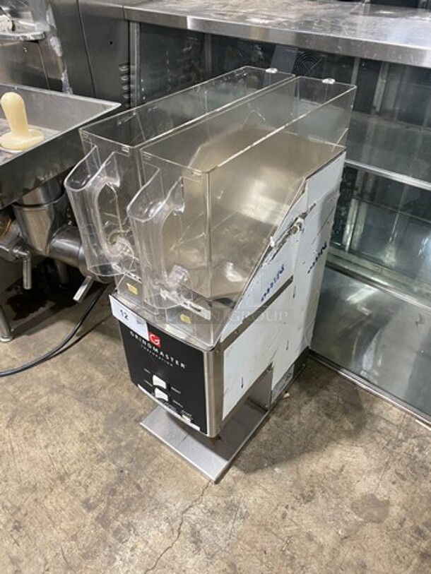 Grindmaster Commercial Countertop Dual Coffee Bean Grinder Machine! Stainless Steel Body! Model: 250RH2 SN: L214346 120V 1 Phase - Image 2 of 10