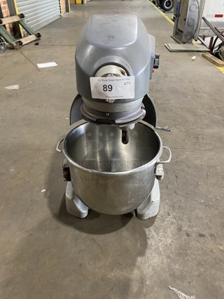 Hobart Legacy HL200 Metal Commercial Countertop! Planetary Dough Mixer w/ Stainless Steel Mixing Bowl!100-120 Volts, 1 Phase SN:31-1501-777!