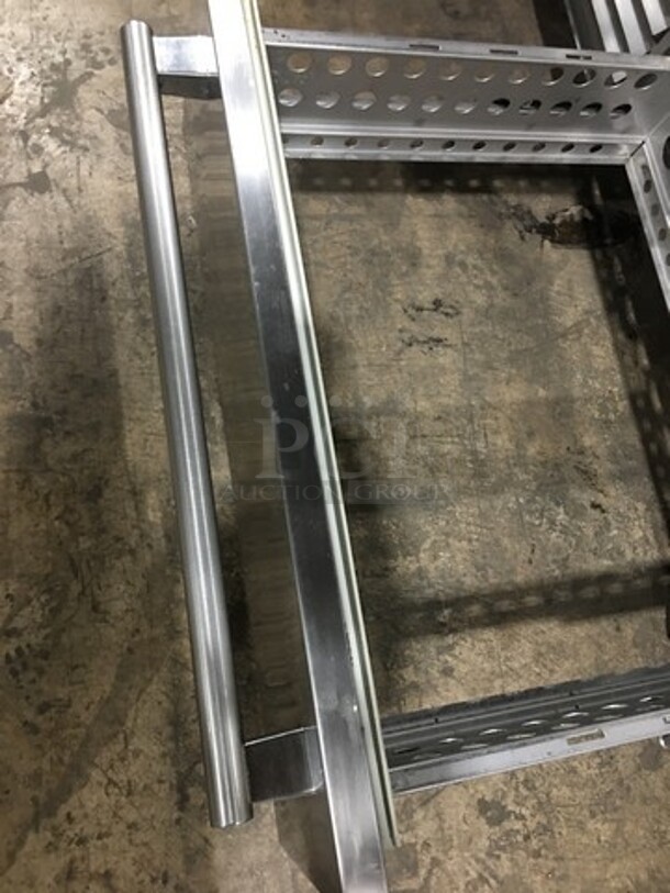 Commercial Refrigerated Chef Base! With 4 Drawer Storage Space! All Stainless Steel! On Casters! Model: COMP84 SN: 50910002 - Image 6 of 9