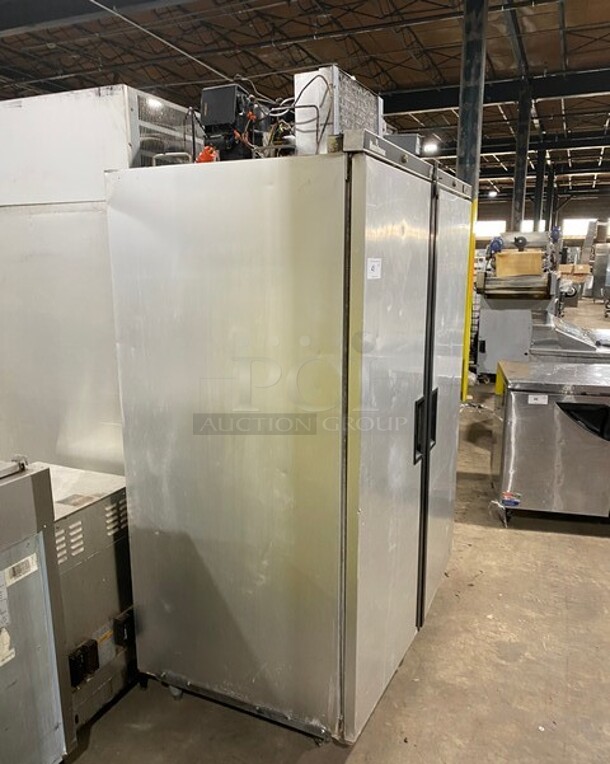Manitowoc Stainless Steel Commercial 2 Door Cooler! On Legs! - Image 2 of 3