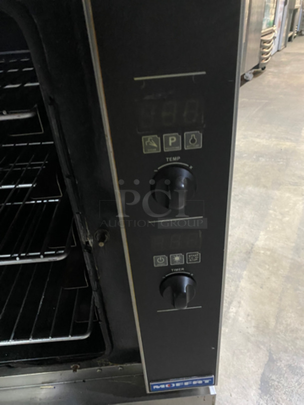 SWEET! Moffat Turbofan Commercial Natural Gas Powered Half Size Convection Oven! With View Through Door! With Metal Oven Racks! All Stainless Steel! - Image 6 of 9