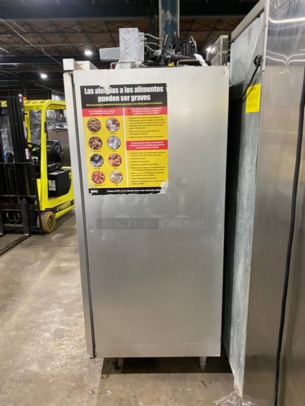 Manitowoc Stainless Steel Commercial 2 Door Cooler! On Legs! - Image 3 of 3