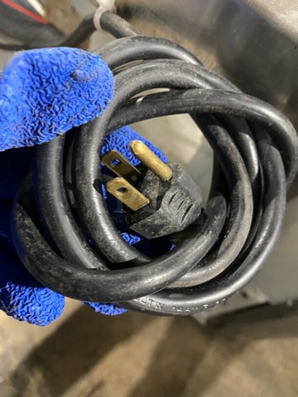 Continental Commercial Refrigerated Sandwich Prep Table! With 2 Door Underneath Storage Space! All Stainless Steel! On Casters! - Image 9 of 9