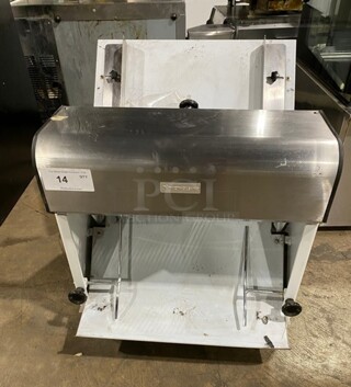 Two Thousand Commercial Countertop Bread Loaf Slicer! Model: TTD7B 110V 60HZ 1 Phase