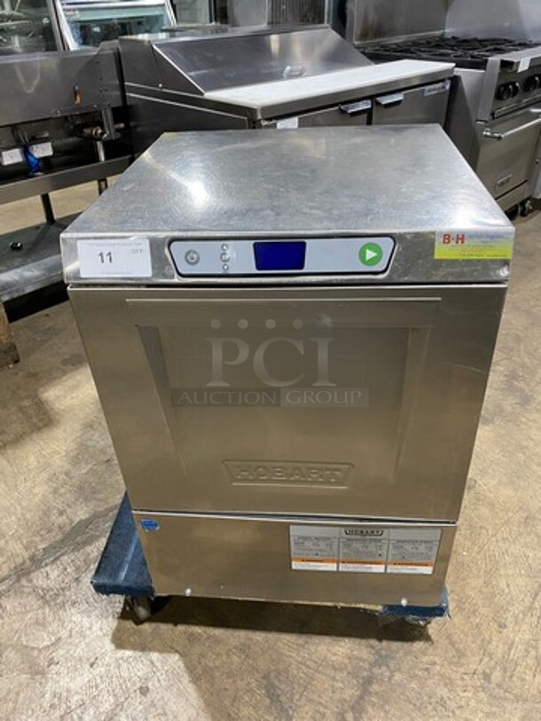 Hobart Commercial Undercounter Heavy Duty Dishwasher! All Stainless Steel! - Image 1 of 8
