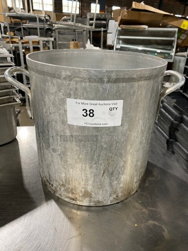 Metal Stock Pot! With Side Handles! - Image 1 of 5
